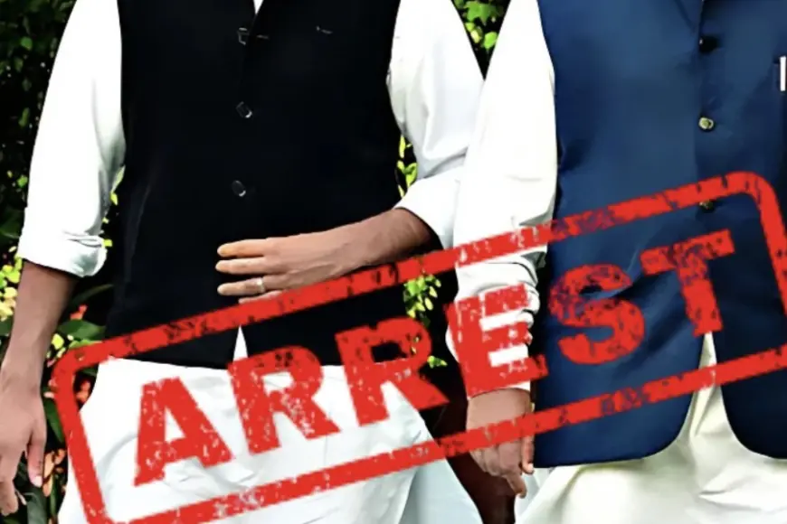 Bhupinder Singh Hooda Detained During Massive ED Protest